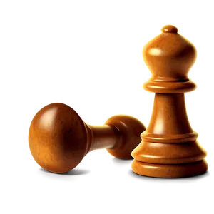 Stylized Chess Pawn PNG 11