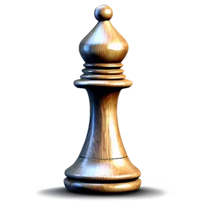 Stylized Chess Pawn PNG Vnv18