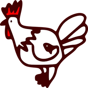 Stylized_ Chicken_ Graphic
