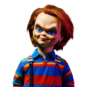 Stylized Chucky PNG 55