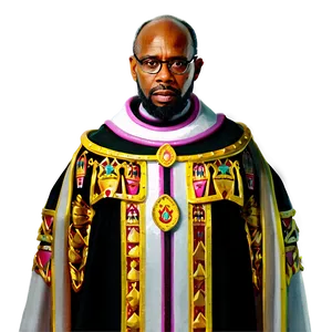 Stylized Church Bishop Png Pdi PNG image