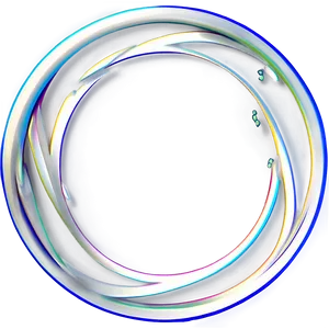 Stylized Circle Outline PNG Cds PNG