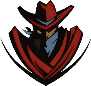 Stylized Cowboy Logo PNG image