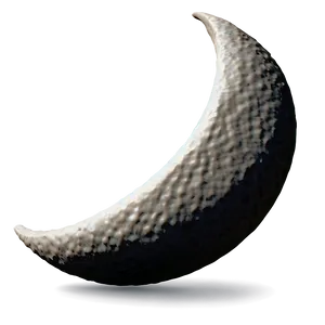 Stylized Crescent Moon Png Qhq PNG image