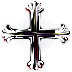 Stylized Cross Outline PNG 20 PNG