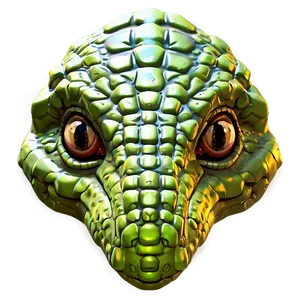 Stylized Dinosaur Head Artwork PNG Nqn PNG