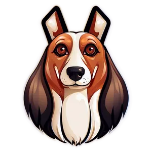 Stylized Dog Head PNG Uhq5 PNG