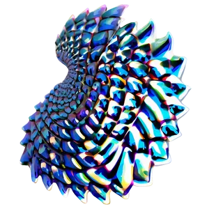 Stylized Dragon Scales PNG Owq77