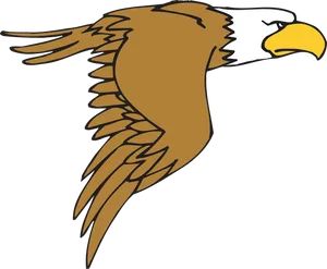Stylized Eagle Head Graphic PNG image