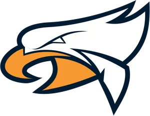 Stylized Eagle Logo Design PNG image