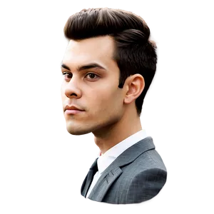 Stylized Edgar Haircut Png 10 PNG image