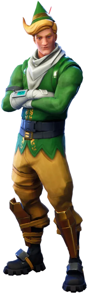 Stylized Elf Character Pose