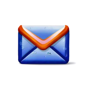 Stylized Email Icon PNG Bqw