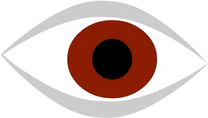 Stylized Eye Clipart PNG image