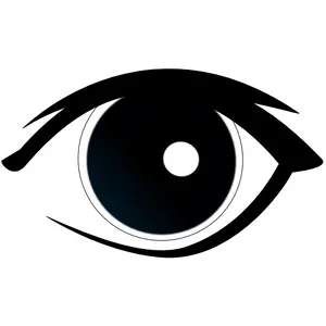 Stylized Eye Clipart PNG image