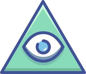 Stylized Eye Clipart PNG image