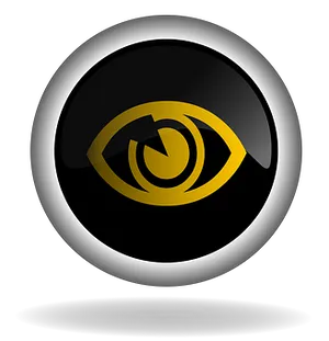 Stylized Eye Graphic Icon PNG image