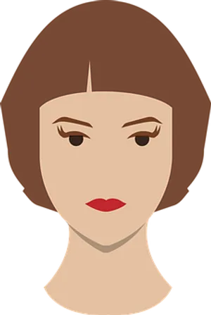 Stylized Female Portrait