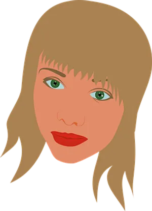 Stylized Female Portrait