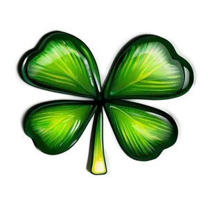 Stylized Four Leaf Clover PNG 98