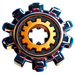 Stylized Gear Icon PNG 05252024 PNG