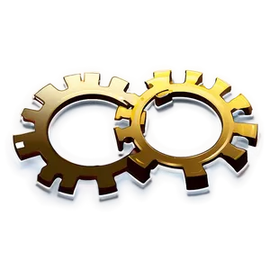 Stylized Gear Icon Png 05252024 PNG image