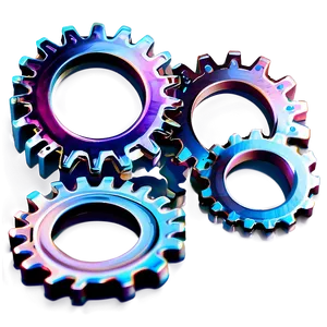 Stylized Gear Icon PNG Ynu32 PNG