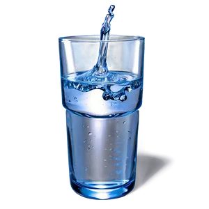 Stylized Glass Of Water Png Ftt PNG image
