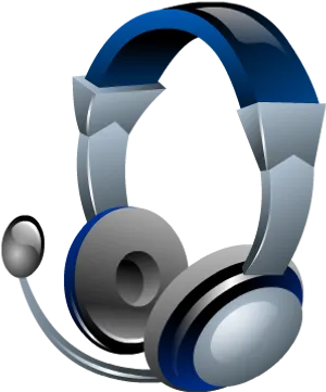 Stylized Headphones Icon PNG image