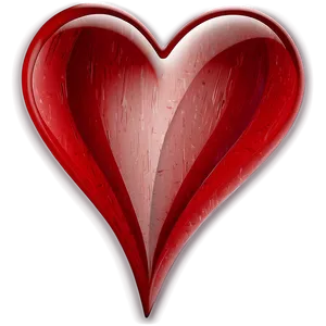 Stylized Heart Icon PNG 06202024