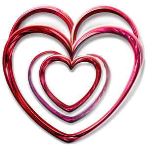 Stylized Heart Line Image Png 06262024 PNG image