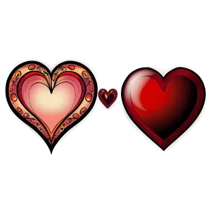 Stylized Heart Tattoo Design PNG Rke86 PNG