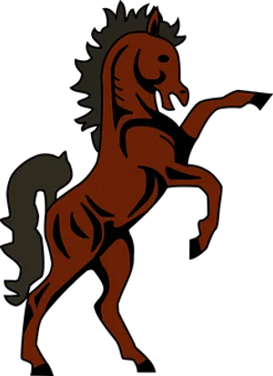 Stylized Horse Silhouette