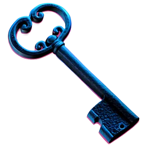 Stylized House Key PNG 06292024