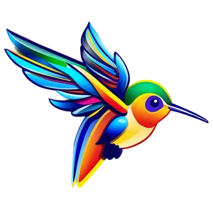 Stylized Hummingbird Png Gkp PNG image