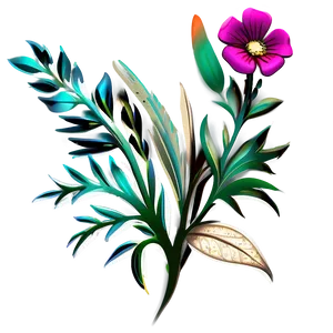 Stylized Indie Flower Png 81 PNG image