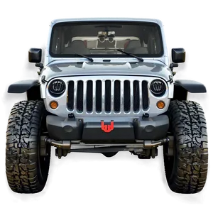 Stylized Jeep Grill Png Hym PNG image