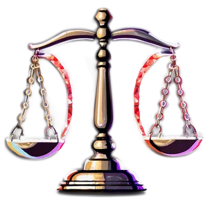 Stylized Justice Scale PNG Hkk48 PNG
