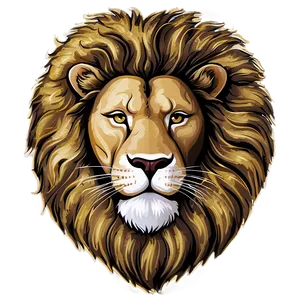 Stylized Lion Of Judah Png 8 PNG image