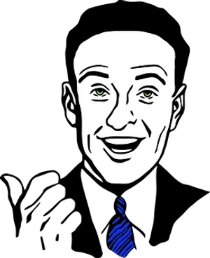 Stylized Man Illustration