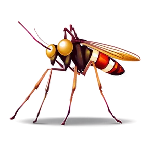 Stylized Mosquito Png 05242024 PNG image