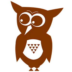 Stylized Owl Graphic
