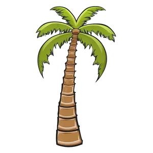 Stylized Palm Trees PNG 42
