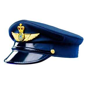 Stylized Pilot Hat Picture Png Hqm PNG image