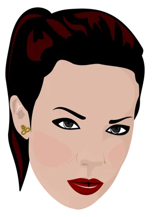 Stylized Portraitofa Woman