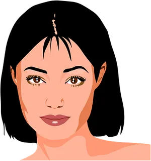 Stylized Portraitofa Woman