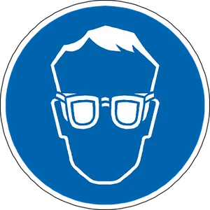 Stylized Profile Icon Blue Background PNG image