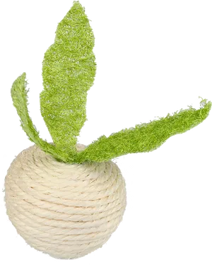 Stylized Radish Artwork PNG
