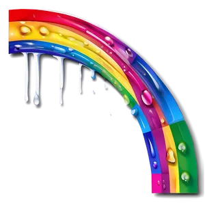 Stylized Rainbow Icon Png Fiu PNG image