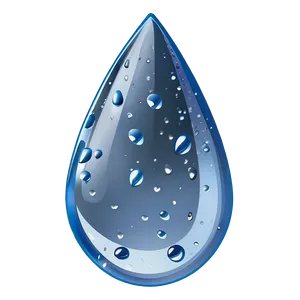 Stylized Raindrop PNG Ntb87 PNG
